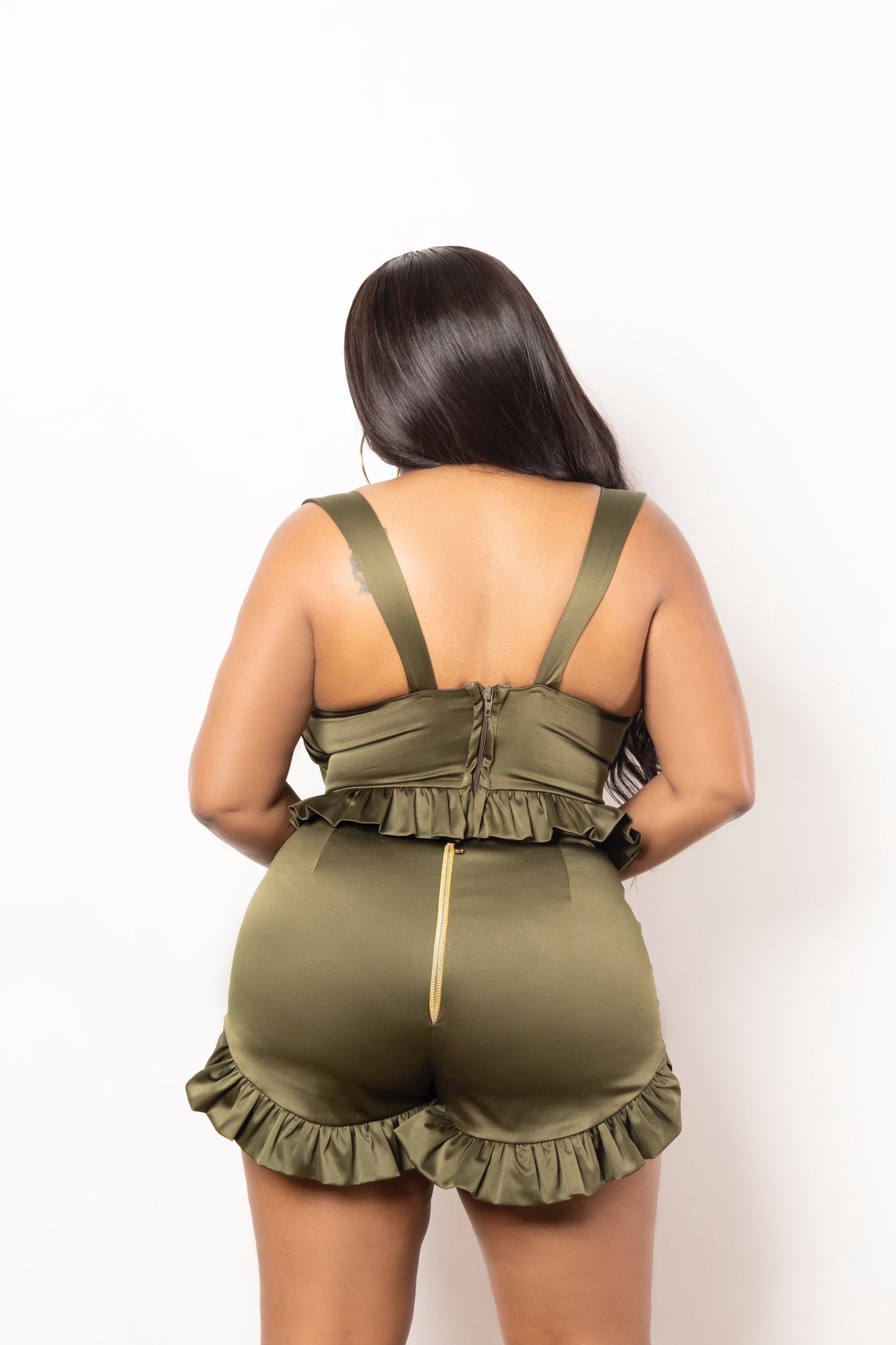 Armini Satin Short Set