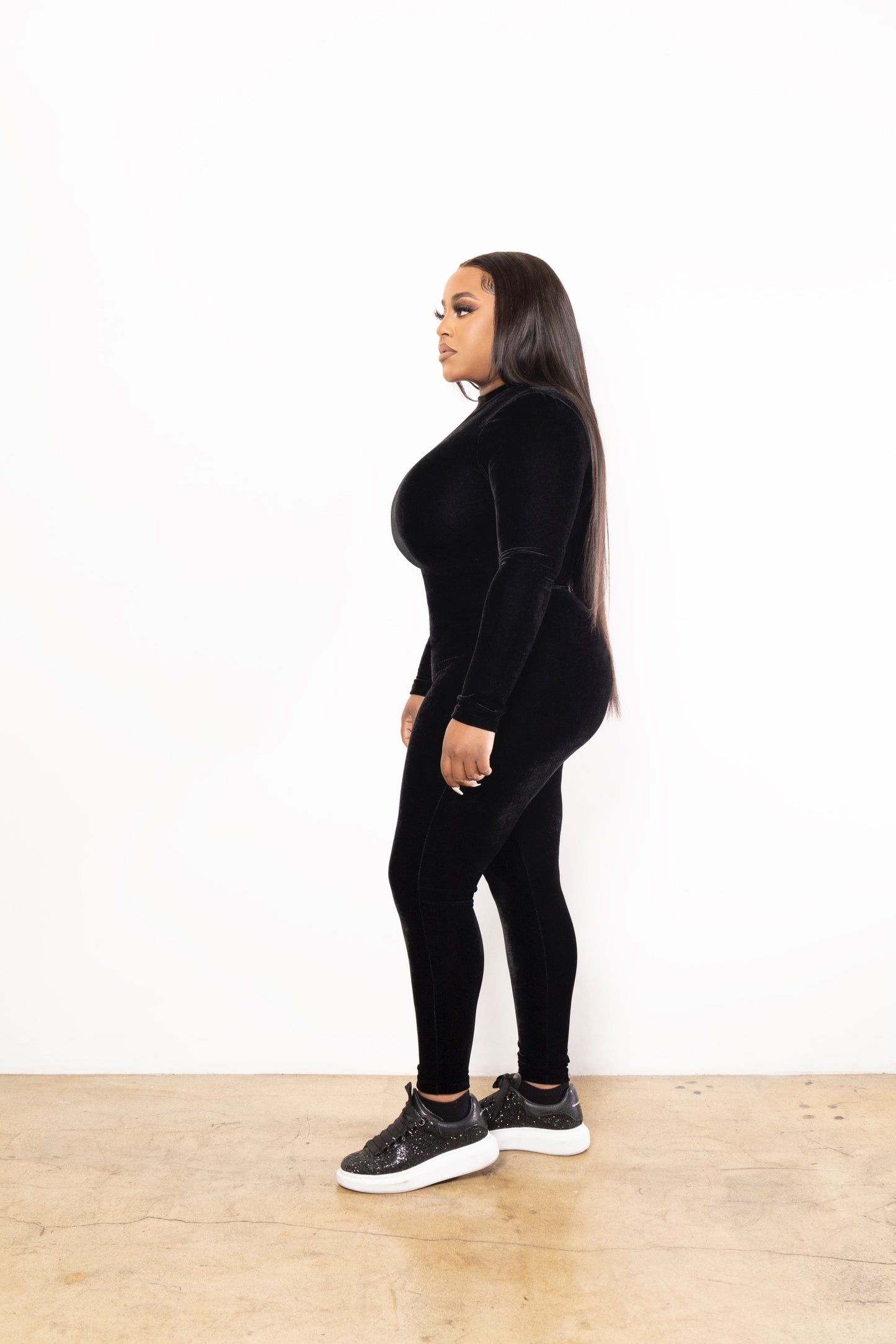 Aryana Velvet Jumpsuit