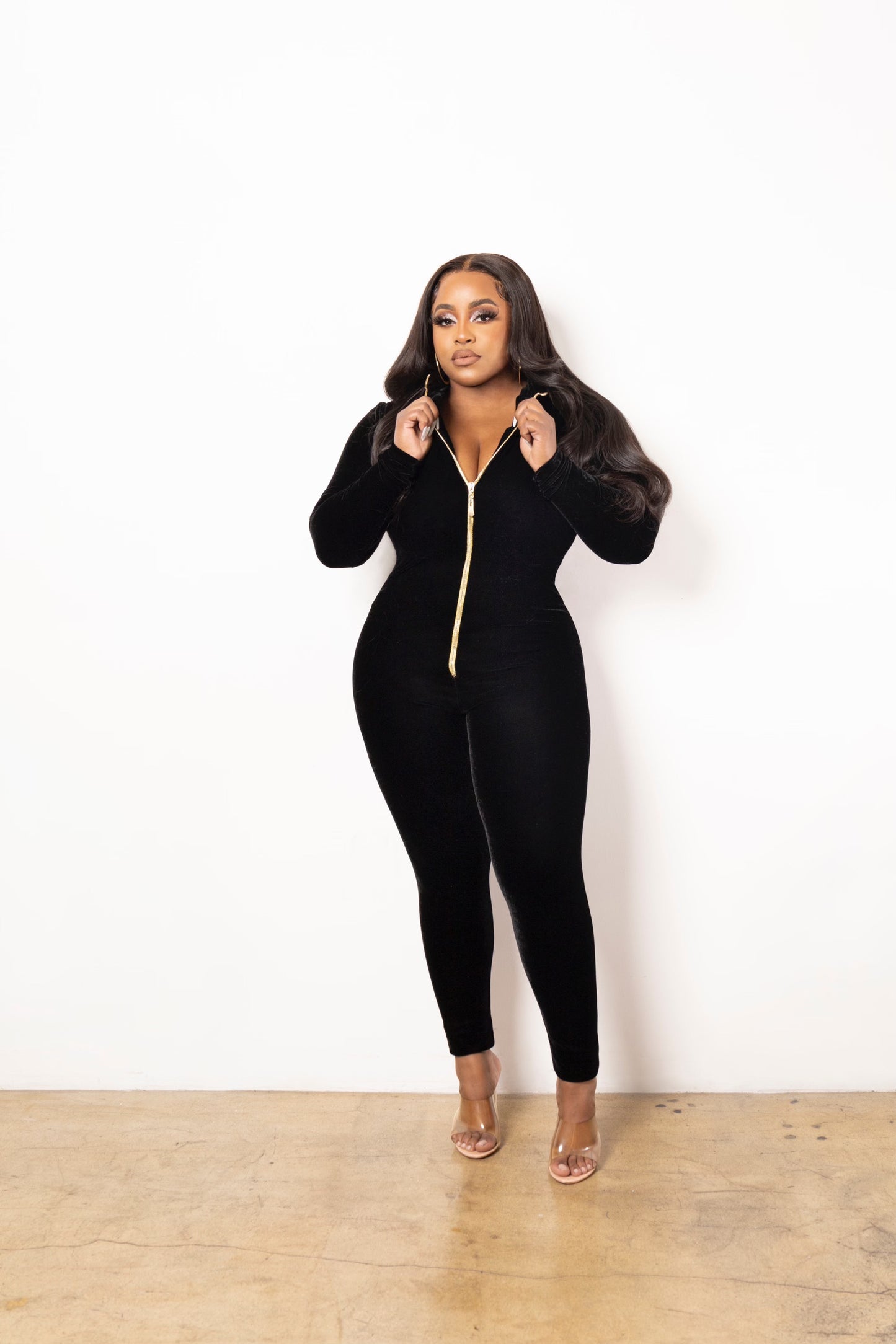 Aryana Velvet Jumpsuit