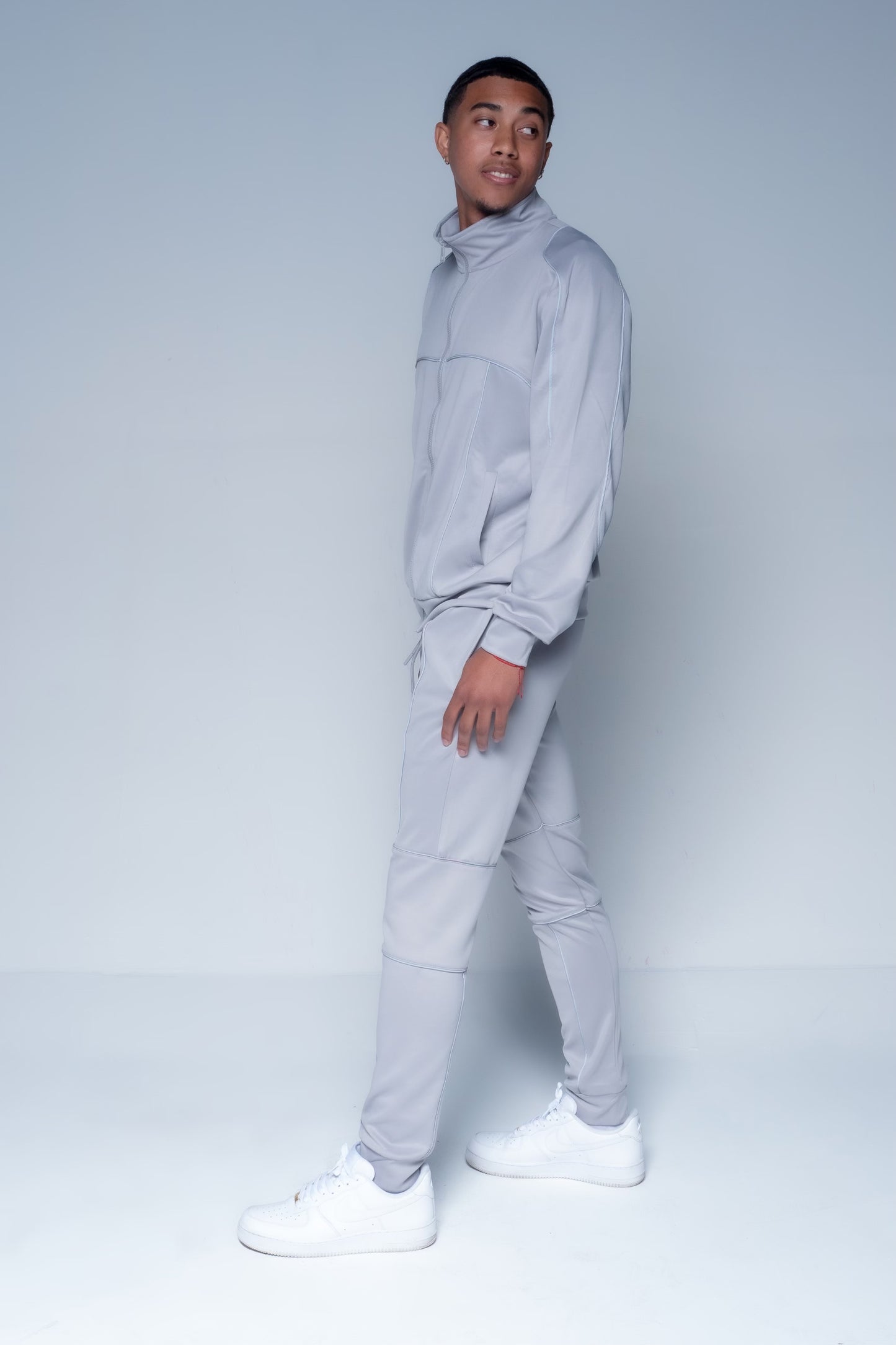 Drippin Reflective Tracksuit, Grey