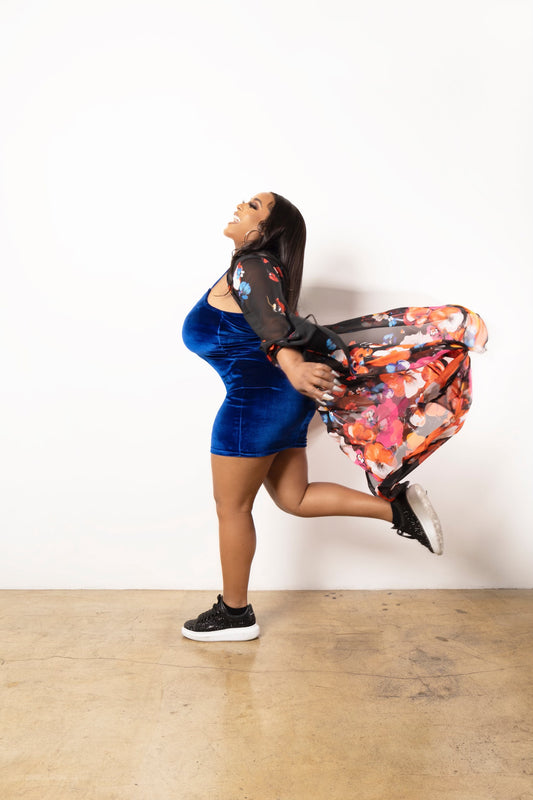 Floral Sheer Cardigan